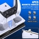 thumbnail image 3 of Soporte de almacenamiento para PS5 con 2 ventiladores de enfriamiento, estación de carga rápida para controladores con 3 puertos USB adicionales, estación de enfriamiento accesorios soporte vertical, 3 of 5