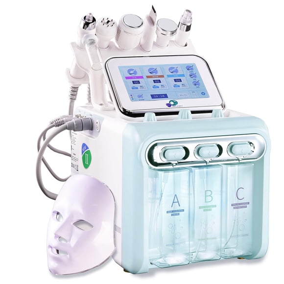 Máquina de Cuidado Facial Keicnkj 7 en 1 Hidrógeno‑Oxígeno