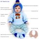 thumbnail image 4 of Muñeca Reborn Aori de 22 pulgadas con peluche para niños mayores de 3 años, 4 of 4