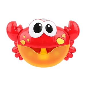 Magideal - Juguete De Baño De Burbujas De Cangrejo, Máquina Para Hacer Burbujas, Con Música, Soplador Automático De Burbujas, Juguete De Baño, Para Niños De Pati
