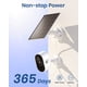 thumbnail image 2 of Cámara de seguridad solar AOSU 2K inalámbrica para exteriores con visión nocturna, 2 of 7