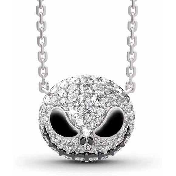 Collar Luxubaby Skull Nightmare Before Christmas para mujer