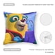 thumbnail image 5 of Agente Especial Oso Fundas de almohada de terciopelo con tema, regalos de funda de almohada, decoración para el hogar, cojín de lanzar, regalo de cumpleaños para fans y parejas.56*56cm., 5 of 6