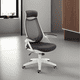 thumbnail image 1 of Silla de oficina Versalles blanco/gris oscuro, 1 of 5