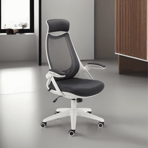 Sm Chile - Sillas Y Muebles - Silla De Oficina Versalles Blanco/Gris Oscuro