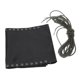 thumbnail image 4 of tela de recambio negra con cordones de café para reclinables plegables, 4 of 5