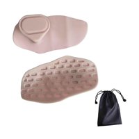 Magideal - Ajusteros De Levantamiento De Pesas Protección De Palma De Silicona Guantes De Entrenamiento Portátil Puques De Mano Para Entrenamiento De Gimnasia De