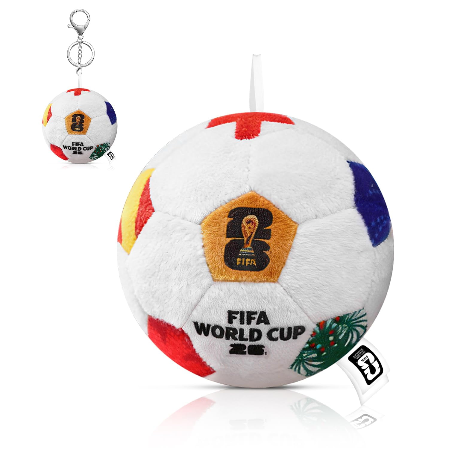 Llavero De Peluche Mesuca Copa Mundial De La Fifa 2026 Balón De Fútbol