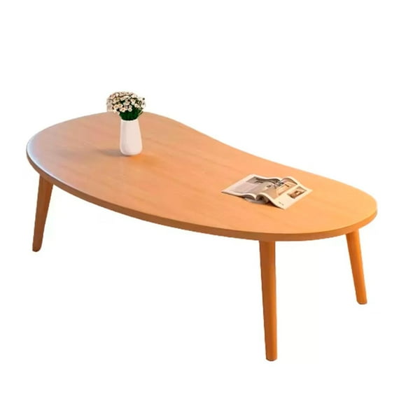Mesa de Centro Minimalista Diseño Nórdico y Elegante marron claro