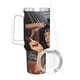 thumbnail image 3 of Vaso Térmico de Acero Inoxidable Desmarcar Tiempos Violentos con Asa 40 oz, 3 of 6