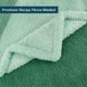 thumbnail image 4 of Manta PAVILIA Fluffy Sherpa Ombre 130 x 150 cm, color verde, 4 of 7