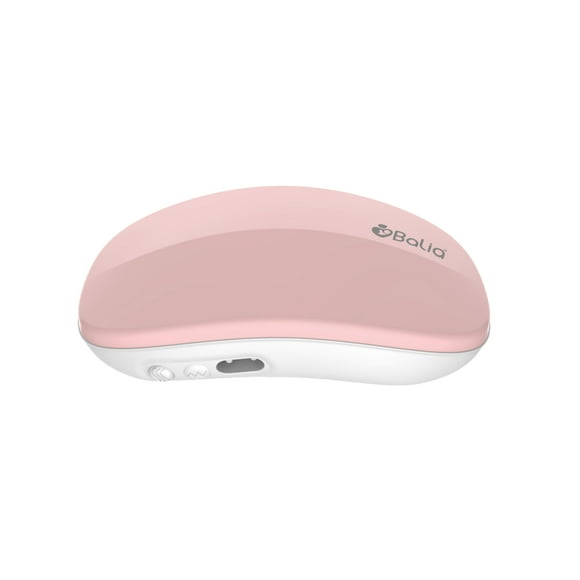 Extractor de Leche Blanco con Rosado
