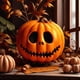 thumbnail image 3 of Calabaza de Plástico con Luz LED 24 x 20 cm Halloween - Frank & Mortis, 3 of 3
