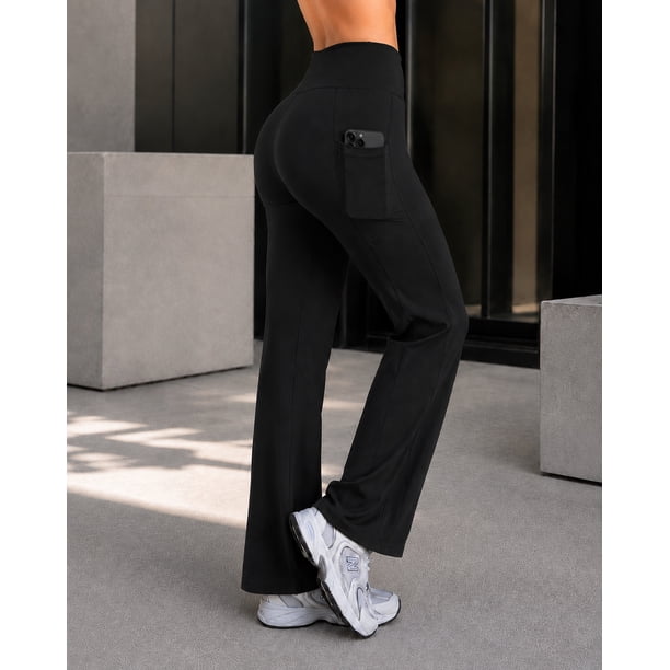 Pantalón Palazzo Mujer Tiro Alto Wide Leg