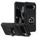 thumbnail image 2 of Para Google Pixel 11 / 11 Pro Funda de Teléfono con Soporte de Anillo para Dedo y Pata de Apoyo, Ranuras para Tarjetas, Resistente a Golpes de Alta Resistencia, Protectora Resistente Que Funciona, 2 of 7