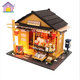 thumbnail image 2 of Casa Miniatura DIY “Tienda de Sushi” – Restaurante Japonés con Luces LED M2011, 2 of 3