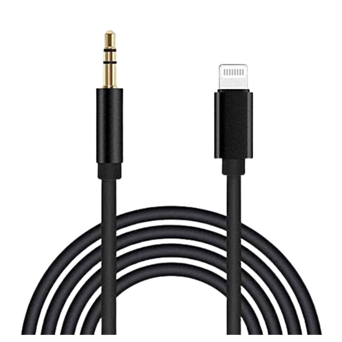 Bazuca - Cable Auxiliar De Audio Lightning A 3.5mm Para Iphone Y Ipad – Certificado Mfi, Compatible Con Modelos Apple, Conexión Digital A Analógica De Alta Calidad, 1 Metro