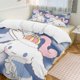 thumbnail image 1 of Cinnamoroll 3-Piece Twin Bed Set - Includes 1 Single Comforter And 2 Pillowcases Bedding - Fade Resistant Microfiber - Cinnamoroll, 1 of 4