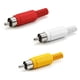 thumbnail image 1 of 3 Set Conectores Rca Audio Video Repuesto Soldar Armar Juego multicolor, 1 of 7
