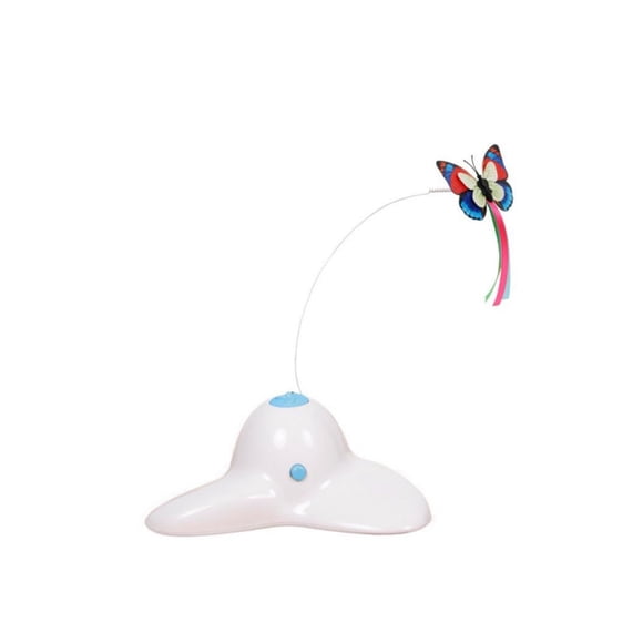 Juguetes para Gatos Electrico Con Mariposa Giratoria, 1 Un