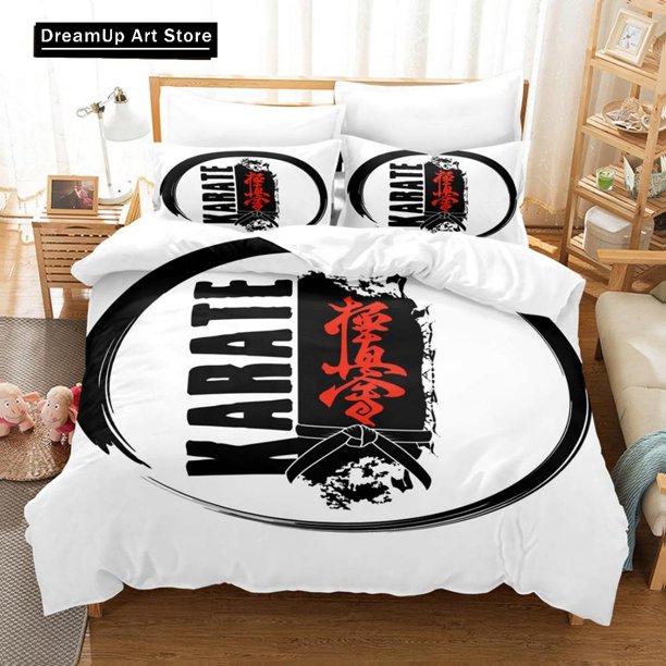 ed Kyokushin KarateBedding Set Duvet Cover Bed Set Quilt Cover Boys Adult Home Textile