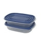 thumbnail image 5 of Set De Contenedor 950ML Cuadrado Plástico 2 Piezas, color surtido, 5 of 5