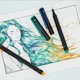 thumbnail image 5 of Set de 48 marcadores finos Chameleon con sistema de tinta dual, 5 of 9