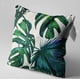 thumbnail image 4 of Funda de Cojín 45x45 cm Hojas Tropicales Monstera Intensa, 4 of 7