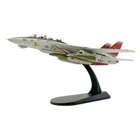 Magideal - Modelo F-14D A Escala 1/100 Con Soporte De Exhibición Para Recuerdo De Aviación, Modelo De Avión Realista, Multiusos, Resistente Y De 7,5 X 7 Pulgadas