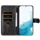 thumbnail image 2 of Funda con Cremallera para Samsung Galaxy A34 5G, Carcasa Cartera de Cuero PU con Soporte y Tarjetero, 2 of 6