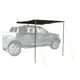 thumbnail image 1 of Toldo Lateral Retractil Camping 2x2 Negro, 1 of 8