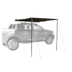 Terra Force - Toldo Lateral Retractil Camping 2X2 Negro