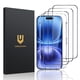 thumbnail image 1 of Protector de pantalla UnbreakCable para iPhone 16 [paquete de 3], 1 of 8