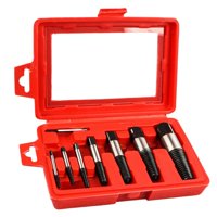 Magideal - 8 Piezas De Herramientas De Extracción De Grifo De Válvula Triangular De Tubería De Agua, Herramienta De Reparación De Extracción De Tornillo Dañado