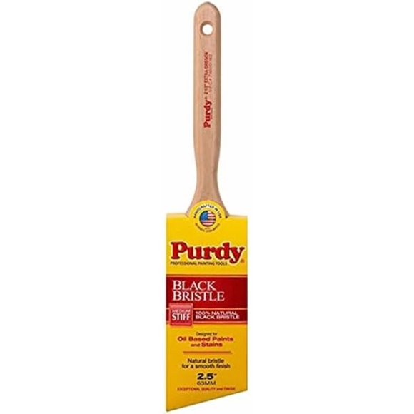 Pincel Purdy 144116025, cerdas negras, 6,35 cm
