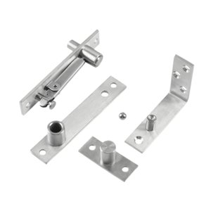 Magideal - Bisagra De Puerta Giratoria, Herraje Práctico, Bisagra De Puerta Interior Resistente Para Muebles, Hogar, Estantería, Puertas De Madera Y Dormitorio. Rotación De 90 Grados