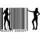 thumbnail image 1 of Decomural Female Barcode Decorative Pattern WS-18366, 1 of 2