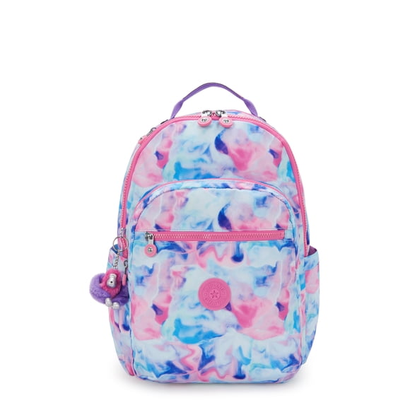 Mochila Kipling Seoul Prt para laptop de 15" resistente y espaciosa