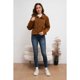 thumbnail image 3 of Chaqueta Mujer Formal Corta Otoño Invierno Broches 7576, 3 of 4