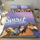 thumbnail image 1 of Spirit: Corre Libre Conjunto de sábanas temático, trío de piezas, cómodo y amigable con la piel, diseño único, regalo de decoración para el hogar para familiares, amigos y fans,140X210cm, 1 of 6