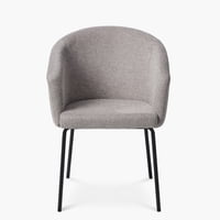 Form Design - Silla Tapiz Easton Gris Claro