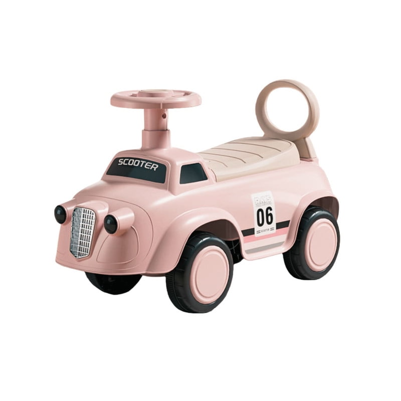 Babyluna - Andador Correpasillos Coche Infantil Con Música Rosa