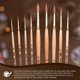 thumbnail image 5 of Pincel para pintura Silver Brush 7203S-3 Kolinsky Filbert tamaño 3, 5 of 8