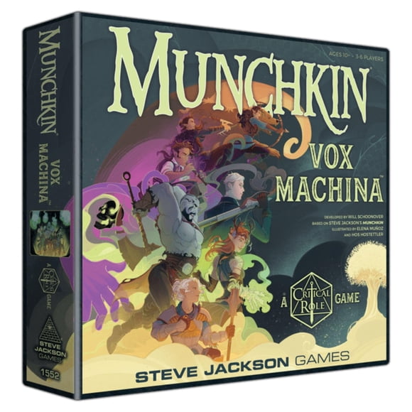 Juego de mesa Steve Jackson Games Munchkin Vox Machina