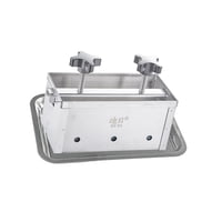 Bothyi - Caja De Molde Para Prensar Carne De Jamón De Acero Inoxidable Para Herramientas De Cocina, Fabricación De Hamburguesas, 1Kg