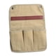 thumbnail image 2 of Sofá Portátil Silla Reposabrazos Bolsillo 4 Puertos Caddy Holder Bolsa De Almacenamiento Caqui, 2 of 5