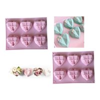 Genérico - Pack X2 Molde Corazon Diamante Molde Corazón Geometrico