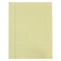 Composition Paper School Smart, 21,6 X 27,9 Cm, 500 Hojas, Color Amarillo