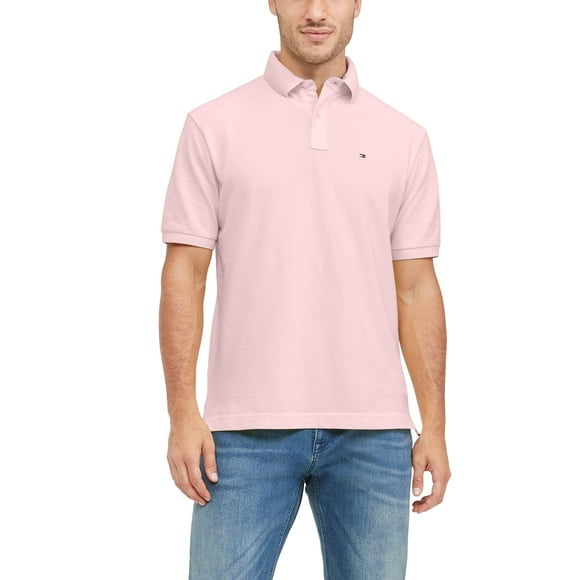 Polo Tommy Hilfiger Classic Fit para hombre Pebble Pink