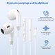 thumbnail image 2 of Audífonos USB-C ZRTXBA para iPhone 17/16/15 Pro Max, paquete de 2, 2 of 7
